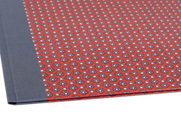 Red folder "Gretl", application folder, handmade